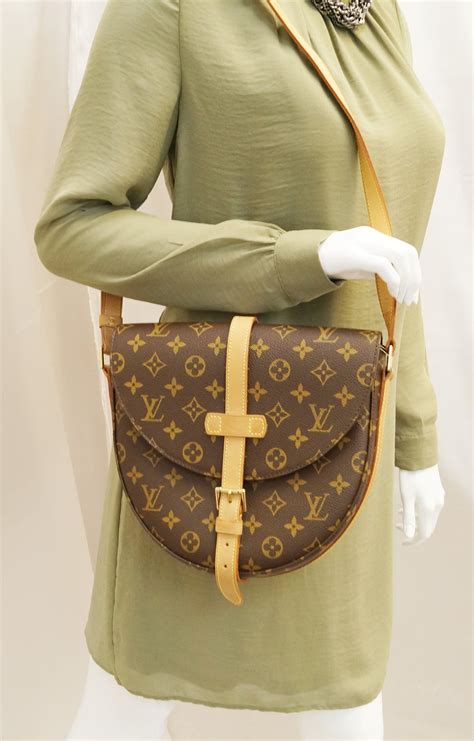 louis vuitton monogram canvas chantilly gm crossbody bag|LOUIS VUITTON Monogram Canvas Chantilly GM .